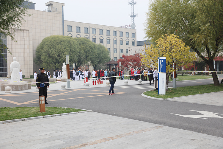 北京方舟医院成功开展了“119消防演习”活动(图10)