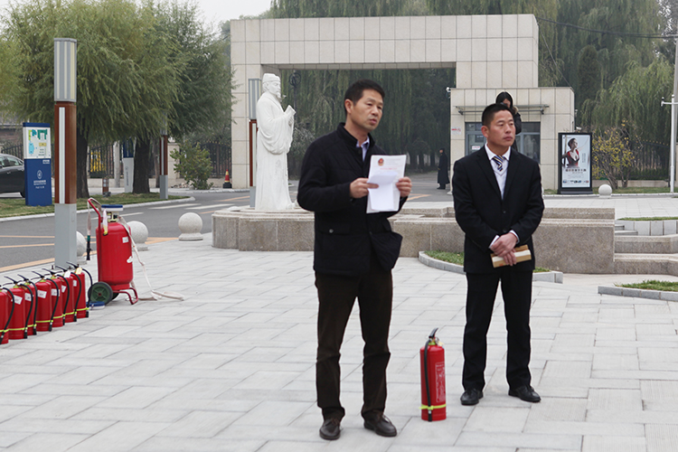 北京方舟医院成功开展了“119消防演习”活动(图1)