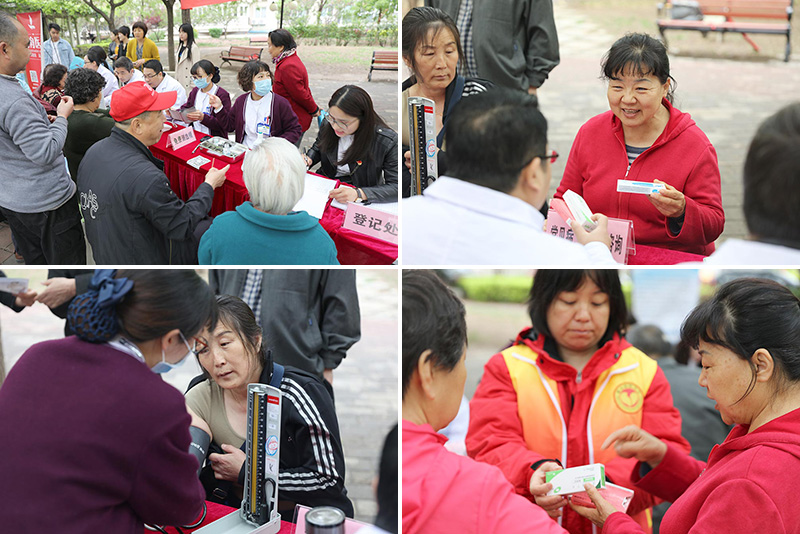 情系社区，北京方舟医院健康义诊为春天添彩!(图4)